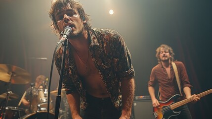 Energetic Live Music Performance: A Captivating Concert Experience