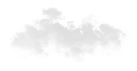 White gray smoke vapor cloud shape transparent PNG, isolated background cutout. Misty effect,