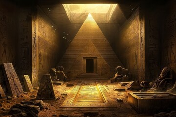 Admire the intricate heliographs adorning the walls.