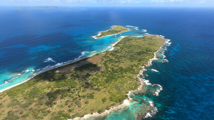 Petite-Terre Islands, Guadeloupe, Lesser Antilles, Caribbean.