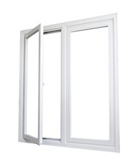 open with close frame window isolated
