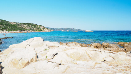 Beautiful beach in Sardinia, Italy 