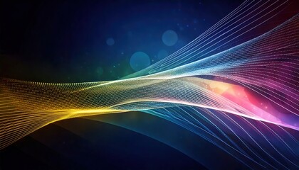 Fala świetlna, Abstrakcyjne tło, Abstrakcyjne tło, Technologia, Niebieski, Czerwony, Fioletowy, Żółty, Zielony, Geometryczny, Science Fiction, Żywe