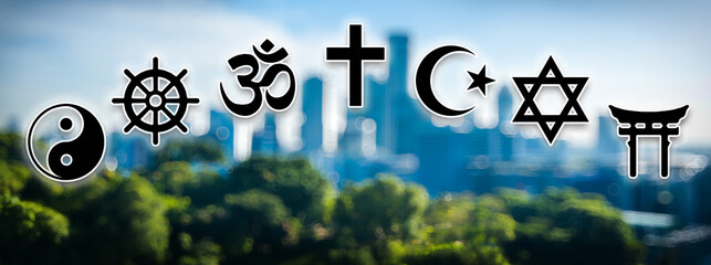Conceptual background of coexistence of various religions in the world