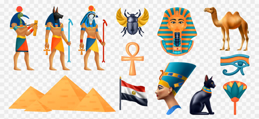 Ancient Egypt Element Set