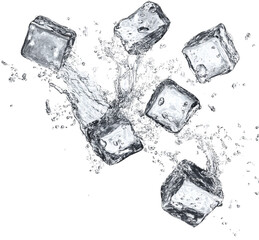 ice cubes cut ou