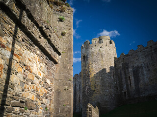Conwy, Wales, United Kingdom, 5th May2025, Conwy Castle and castle walls