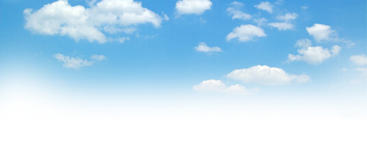 blue sky with clouds png art