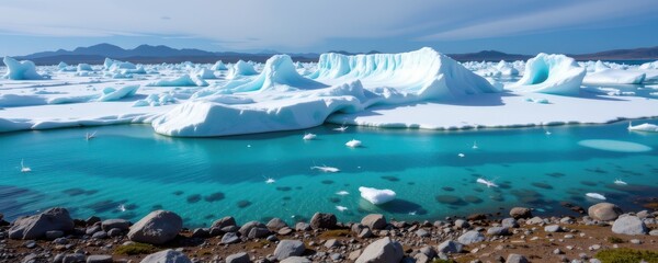 evaluate the impact of melting polar ice on sea levels and how this exacerbates the shrinking of beaches in coastal regions globally.