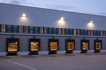 Nowoczesny magazyn logistyczny, Centrum logistyczne