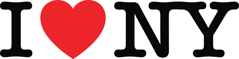 i love new york design, heart symbol, travel graphic