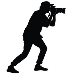 Photographer with camera