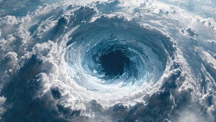 A swirling vortex of clouds (1)