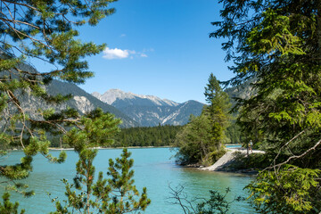 lake in the mountains