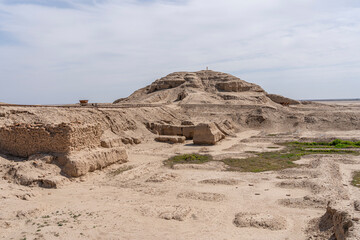 White Temple and Ziggurat, Uruk (modern Warka), Iraq, 3200-3000 BCE