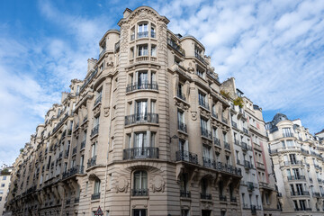 View on streets, buildings, parks and museums of capital of France, central part of Paris, tourists destination, autumn in Paris