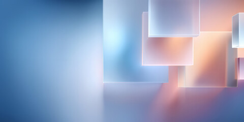 Gradientowe tło w odcieniach różu i fioletu – artystyczna akwarela