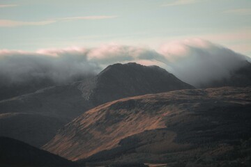 Sunset/Sunrise in the Scottish mountains