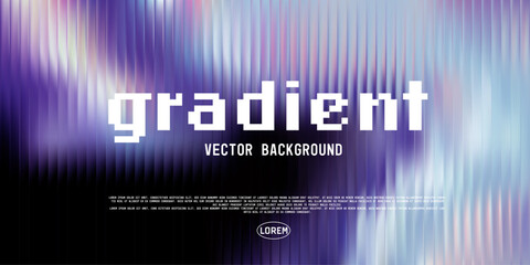 Dark vertical glass grooves, blurred violet navy gradient field with subtle white haze and optical depth, modern elegant cover template, vector illustration