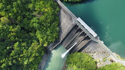 dam on the river