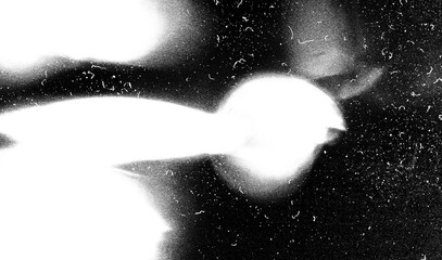 Retro film overlay effect with scratch dust and blur light leaks, retro grain noisy film distressed texture light flare on black background