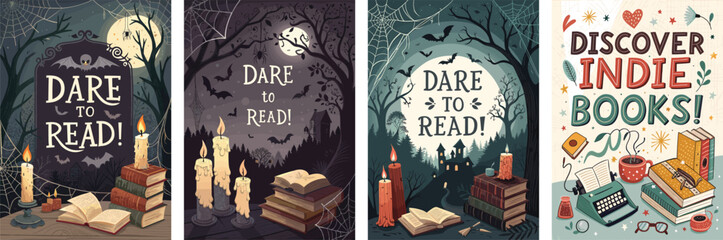 Book fair poster featuring 