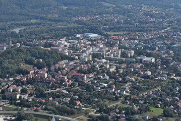 Sanok widok na miasto