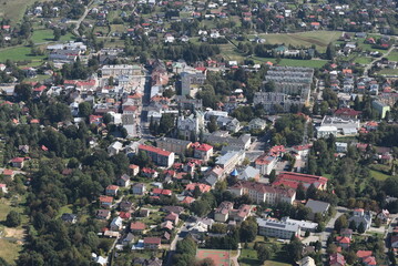 Brzozów widok na miasto