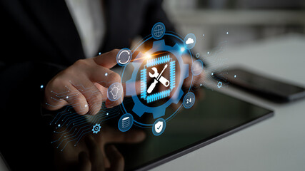 Global IT support and technical maintenance services. Providing solutions for system maintenance, ensuring business continuity with reliable 24 7 IT support. Motif