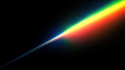 Dreamy vintage light leak effect with prismatic colors and retro grain, great for use in branding for indie projects, fashion lookbooks, or as a texture overlay.