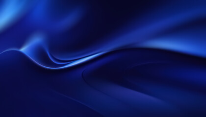 Rich Abstract Blue Background With Smooth Texture and Lines