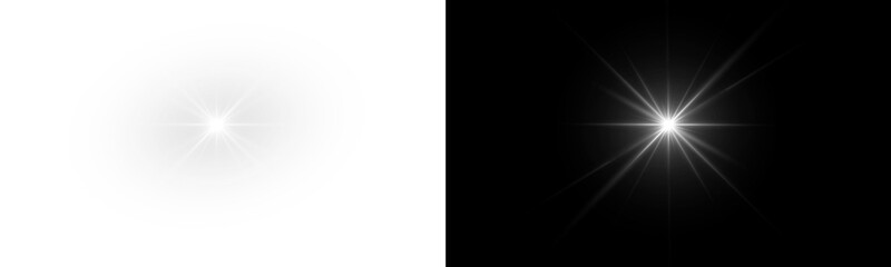 Glow isolated white transparent light effect, sun light with lens flare effect. Sun flush, Overlays, light, Sun, sunrays, transitions, lens flare, light leaks and glare in PNG format. PNG sunlight