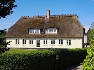Gebäude im Süden von Dänemark an der Ostsee