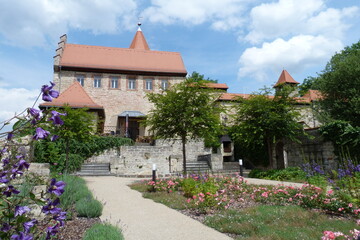 Garten an der Niederburg in Kranichfeld