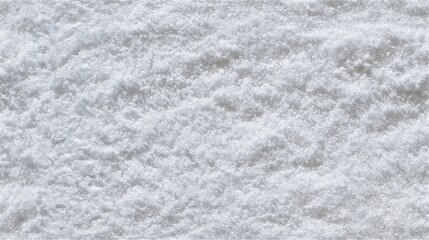 Seamless texture of flat white granular sugar viewed from above