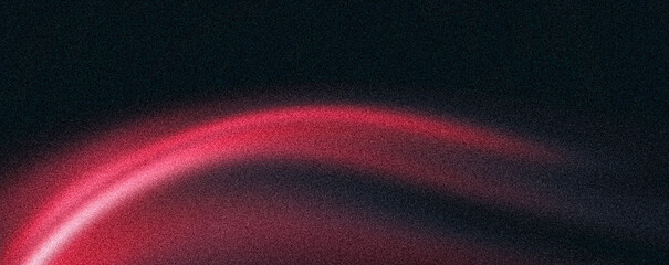 Black red background, grain texture vibrant fluid glowing shape on dark backdrop, vibrant red neon wave, noise texture website header, cyber tech poster, digital wallpaper, dynamic banner design
