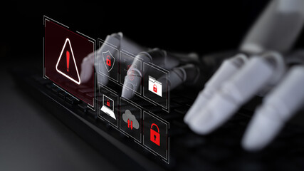 AI identifies cybersecurity threat and breach by protecting data, detecting threat, and preventing security risks in real time Latch
