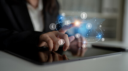 Global currency exchange enables seamless money transfer through currency, exchange, and global systems for decentralized international financial connection Latch
